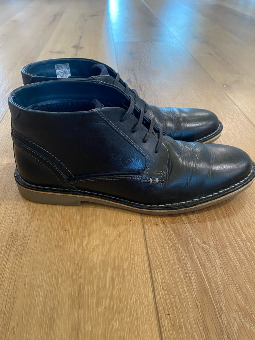 Steve Madden Boots Men’s Size 9 Black Gadrick Chukka Bootd Casual Preppy Work
